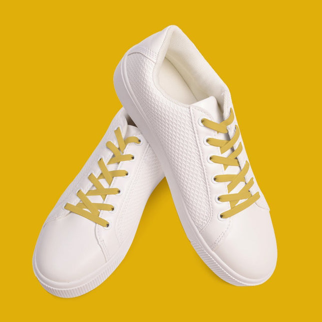 Atacadores elásticos Ata® cor amarelo
