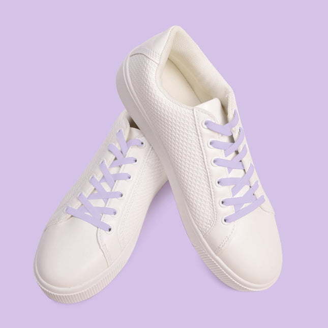 Atacadores elásticos Ata® cor lavanda
