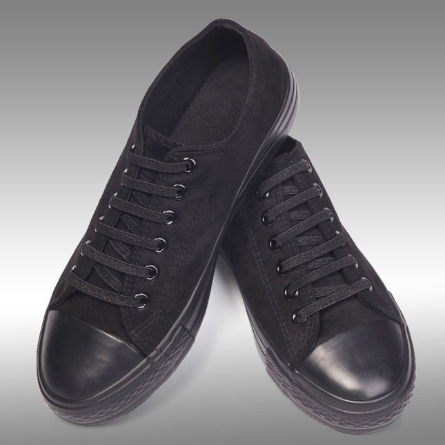 Atacadores elásticos Ata® cor preto brilhante