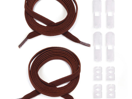 Atacadores elásticos Ata® cor castanho
