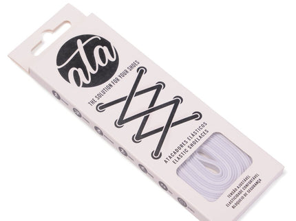 Atacadores elásticos Ata® cor branco