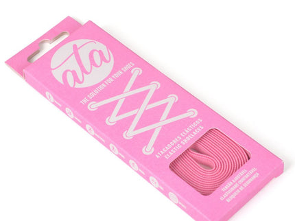 Atacadores elásticos Ata® cor rosa claro