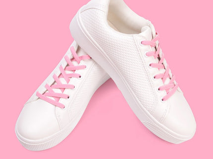 Atacadores elásticos Ata® cor rosa claro