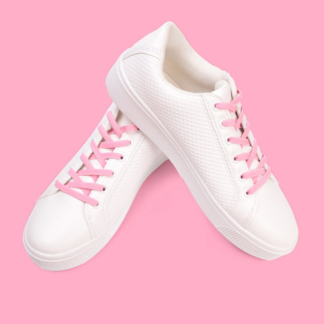Atacadores elásticos Ata® cor rosa claro