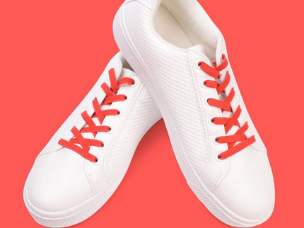 Atacadores elásticos Ata® cor vermelho