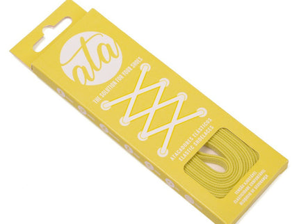 Atacadores elásticos Ata® cor amarelo claro
