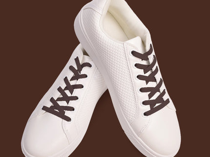 Atacadores elásticos Ata® cor castanho escuro