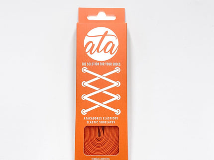 Atacadores elásticos Ata® cor laranja